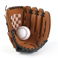 BG Outdoor camping sport Baseball Gloves Softball Practice Equipment Size 9.5 Left Hand For Kids/Adults Man Woman Training 4