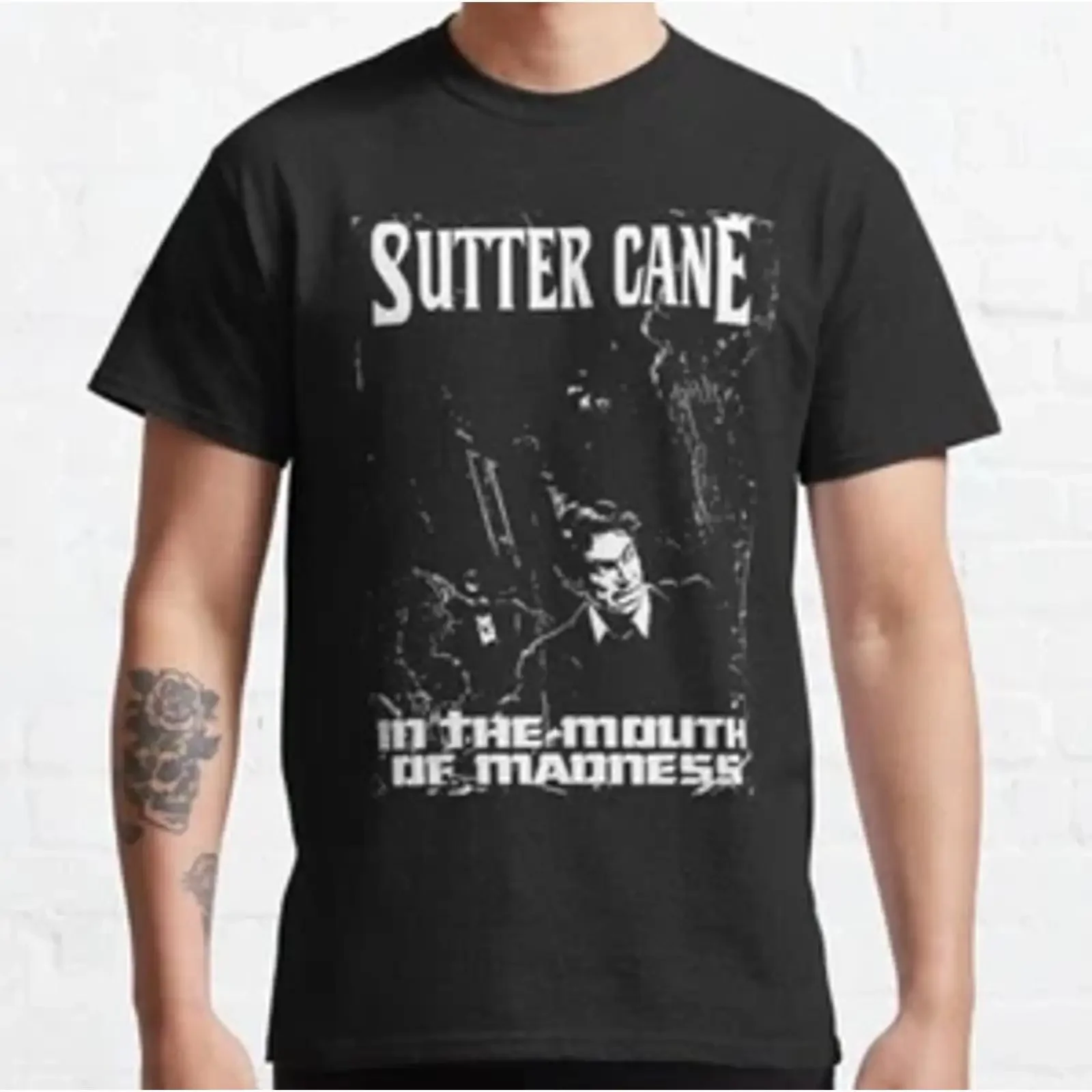 Sutter Cane's In The Mouth Of Madness Essential T Shirt M 3XL Fast Shipping vintage Washed Versatile Unisex Soft Casual