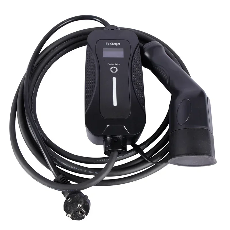 

2025 Hot Sale High quality Cheap Portable Charger for Electric Car 7.4kw Portable EV Charger 250V AC for New Energy Car