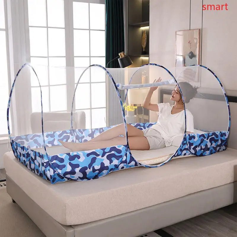 Camping Mesh Net Tent Foldable Mesh Sleeping Net Outdoor Sleeping Screen Houses & Rooms For Canopy Bedroom Patio Beach