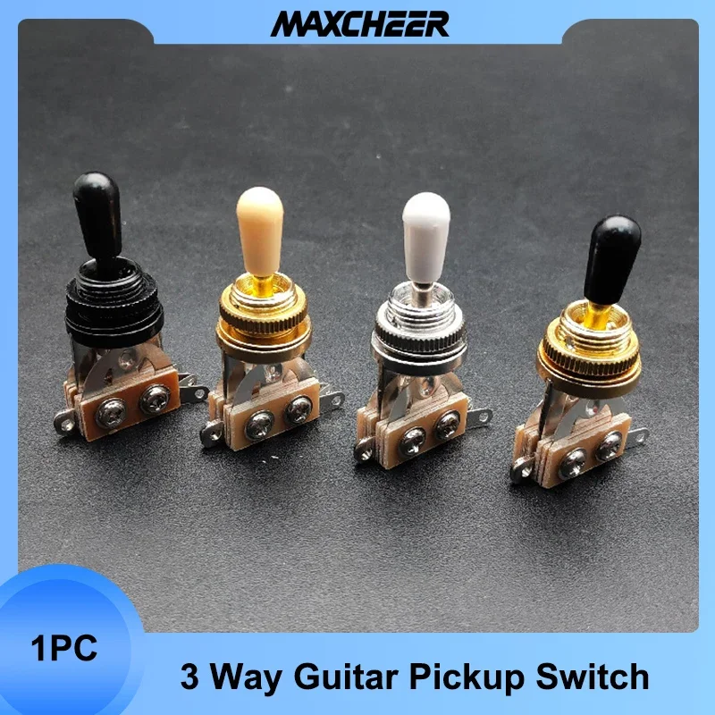 

3 Way Guitar Selector Pickup Toggle Switch Guitarra Pickups Parts Swith Control 4 Color Guitar Accessories