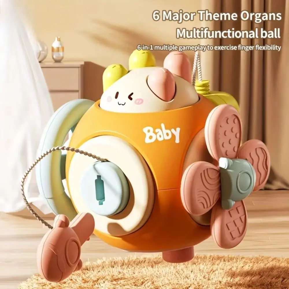 

Polyhedral Activity Busy Cube Interactive Educational Learning Baby Montessori Busy Board DIY Cognitive Sensory Busy Cube