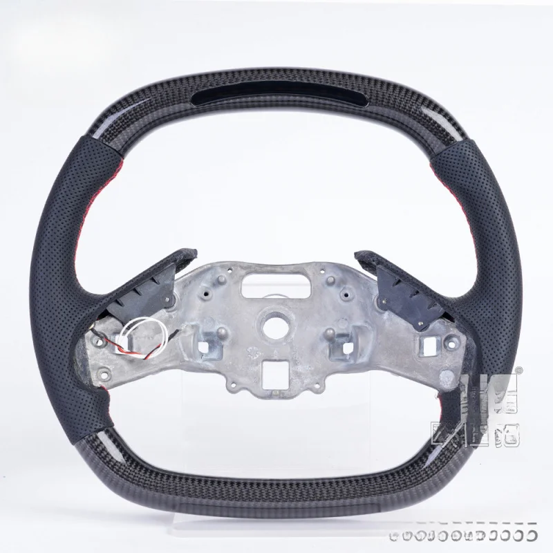 For Chevrolet Corvette C8 Carbon Fiber Sport Steering Wheel (Modification Upgrade Part)