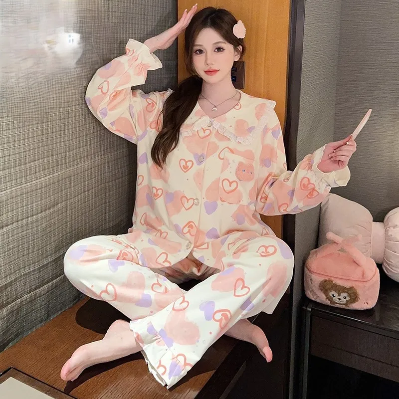 

Pajama Cotton Sets Women Linen Trendy Fashion Look Airy Feel Breathable Quick Dry Versatile Style Round Neck Sleeveless Short OL