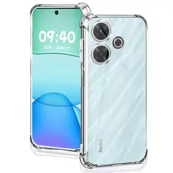 For Redmi 13 4G Case Silicone Soft Bumper Cover For Redmi 13 5G Clear Shockproof Airbag TPU Phone Case For Xiaomi Redmi13 Funda
