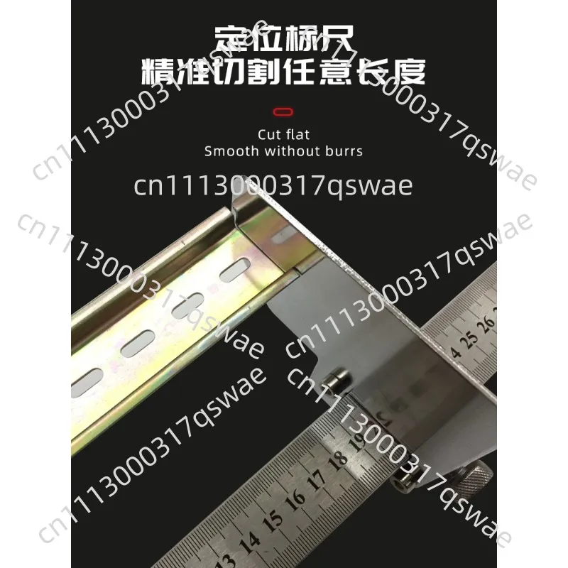 Duct Cutting Tools Set - 3 Types Size  Rail Cutting Machine for Efficient Workbench Use