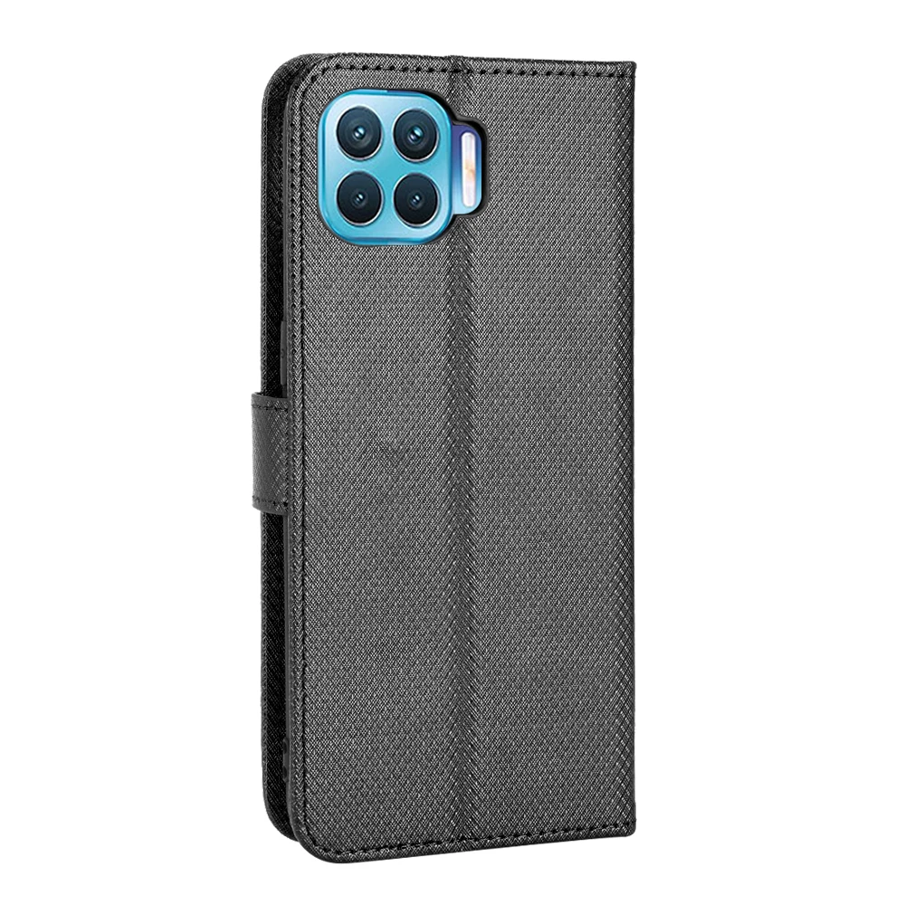 Flip leather magnetic unique style wallet protective Case For Oppo F17 Pro Card Slot Fall prevention Phone Case For Oppo F17Pro