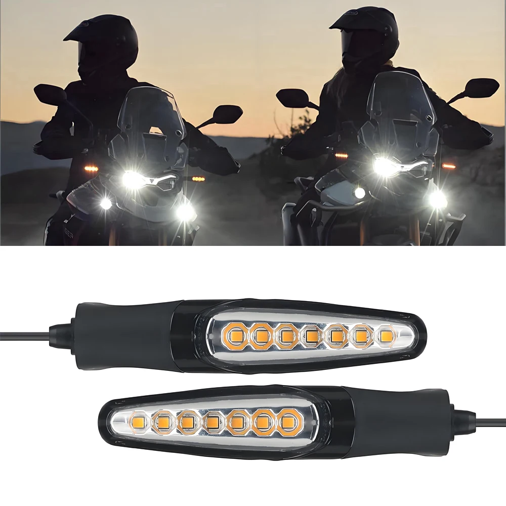 

LED Turn Signal Flowing Light For Street Triple R RS Speed Triple 1200 RS Motorcycle Flashing Indicator Directional Flasher