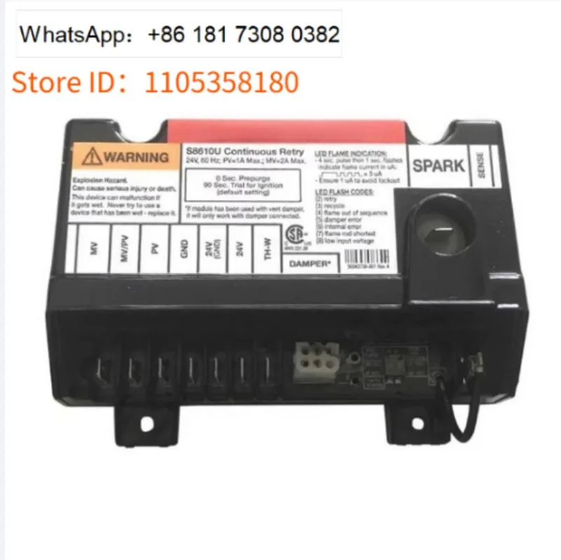 S8610U3009 S8610U4009 S8600M3001 S8610M3009 Program Controller For Combustion Equipment