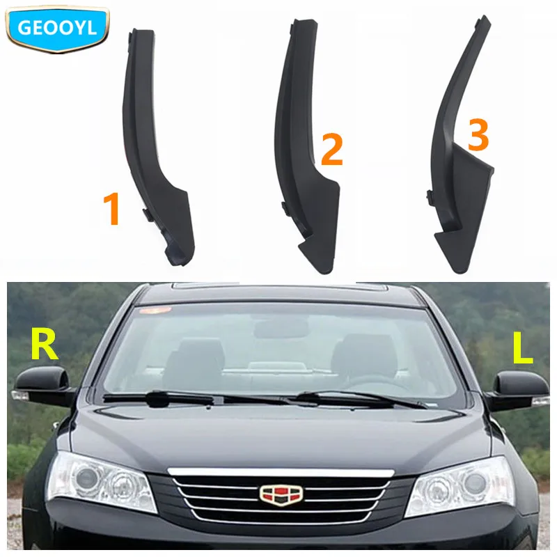 Car Windshield Deflector,Ventilation Cover Side Trim Panel,For Geely Emgrand 7 EC7 EC715 EC718 EC7-RV