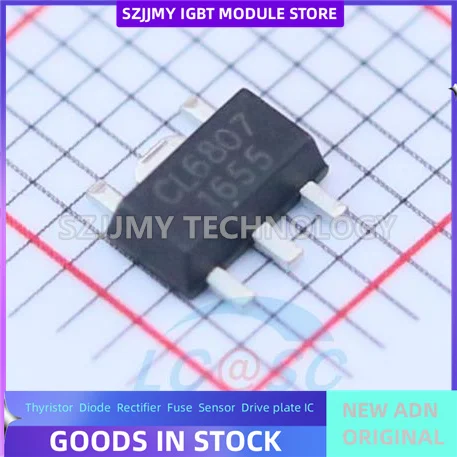 CL6807 SOT89-5L 100PCS/LOT New Original MICRO CONTROLLER GOOD PRICE AND QUALITY