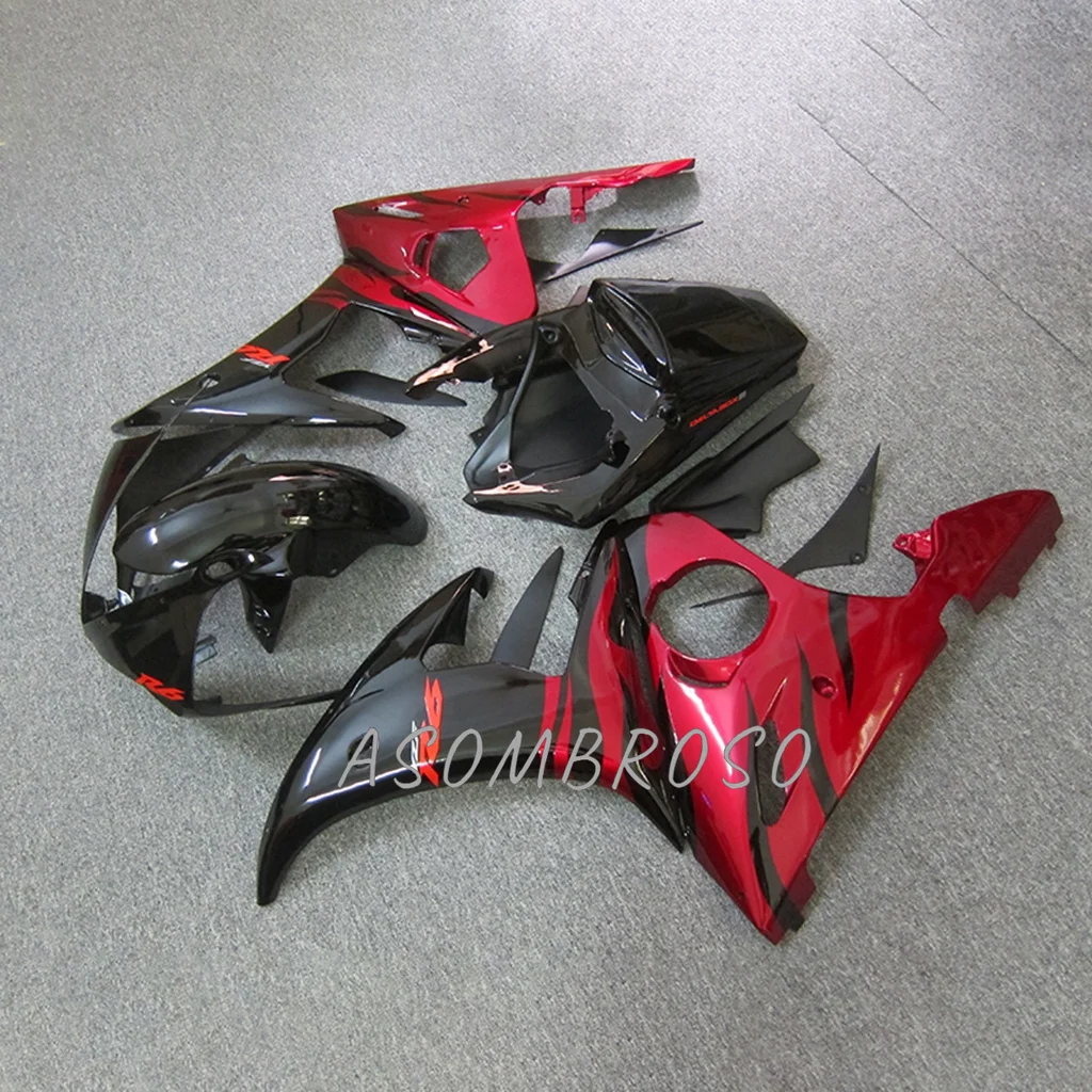 Motorcycle Aftermarket for YAMAHA YZF-R6 600 CC YZF-600 03 04 05 Bodywork Cowling R6 YZFR6 2003 2004 2005 Injection Fairing Kit