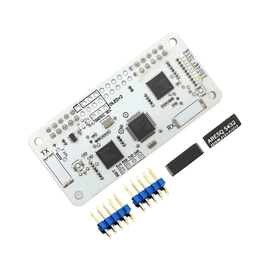Scheda Hotspot Duplex muslimex con supporto Display OLED TFT USB + 2.2 pollici P25 DMR NXDN per Raspberry pi Pistar Ostar