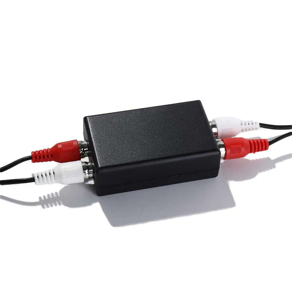 System Audio Noise Filter RCA  Aux Humming Hissing Buzzing Filter Car Audio Isolato Noise Eliminate Noise Isolator
