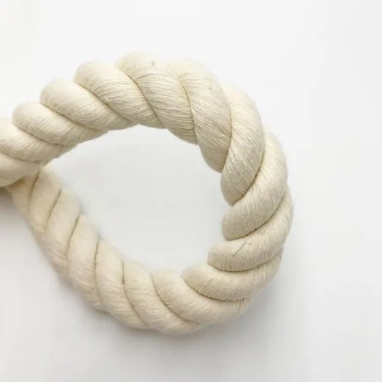 1KG White Three Twisted Cotton Rope 5mm/6mm/7mm/8mm/9mm/10mm/12mm/15mm/18mm/20mm Handmade Craft Decoration Handbag