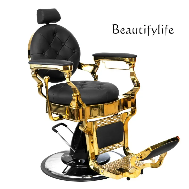 Detachable Barber Chair Hair Salon Special Lifting Shaving Oil Head Large Chair New Hair Care Chair