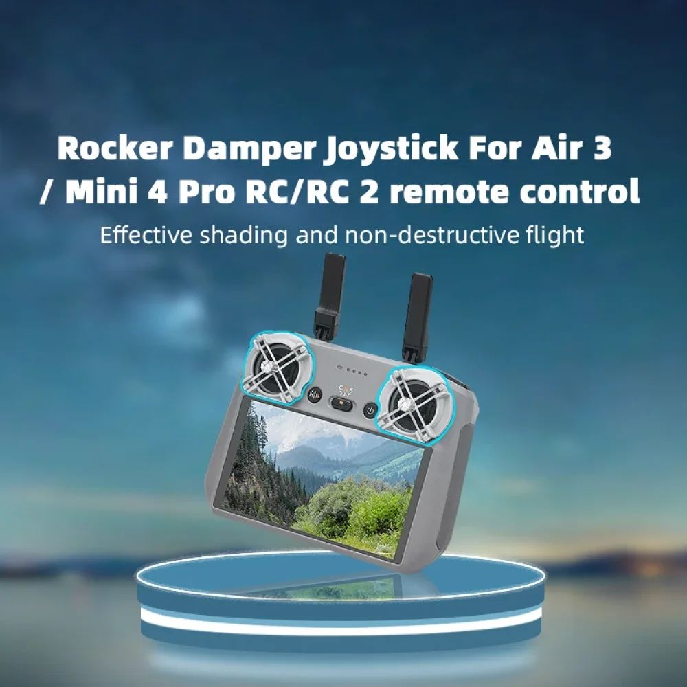 For DJI Mini 4 Pro RC2 with Screen Remote Controller, Damper Mavic 3/AIR2S RC Joystick Resistor Protector