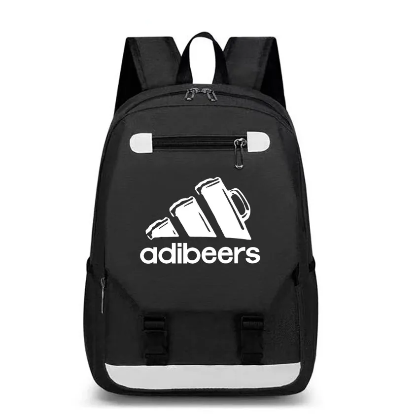 

School Bags Cute Elementary Children Knapsack Girls Backpack Cartoon Funny Adibeers Printed Primary School Bag Boys Kid Backpack