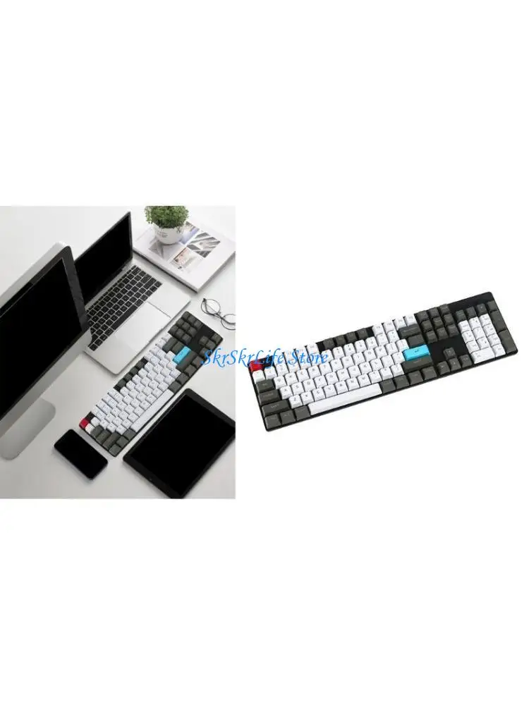 

E65E 104 Keys PBT -клавишные клавиши OEM -профиль Cap