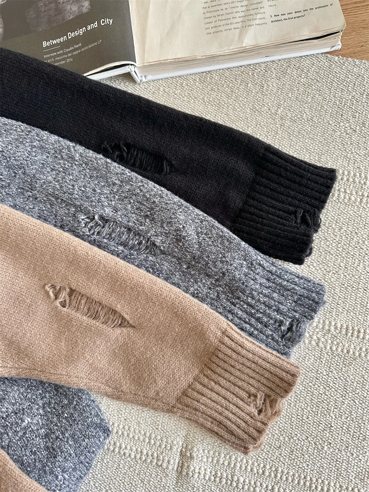 Women Black Gothic Pullover Sweater Aesthetic Y2k Elegant Vintage Long Sleeves Knitted Jumper Sweater 2000s Clothes Autumn 2024