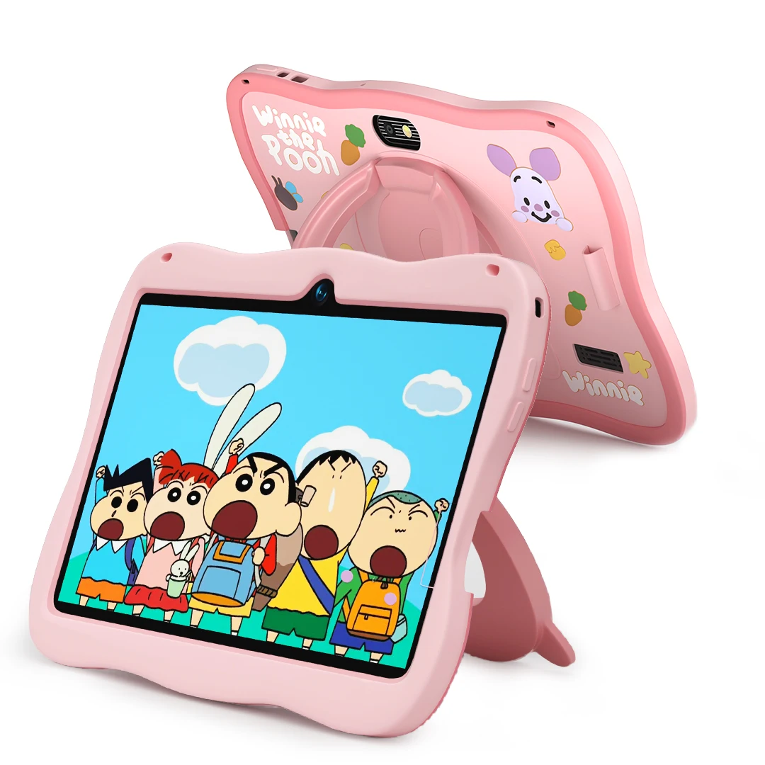 Kids Tablet 7inch Android Tablet for Toddler with Shockproof Case 5G WiFi Bluetooth Dual Camera 32GB Children Gift Kids Software