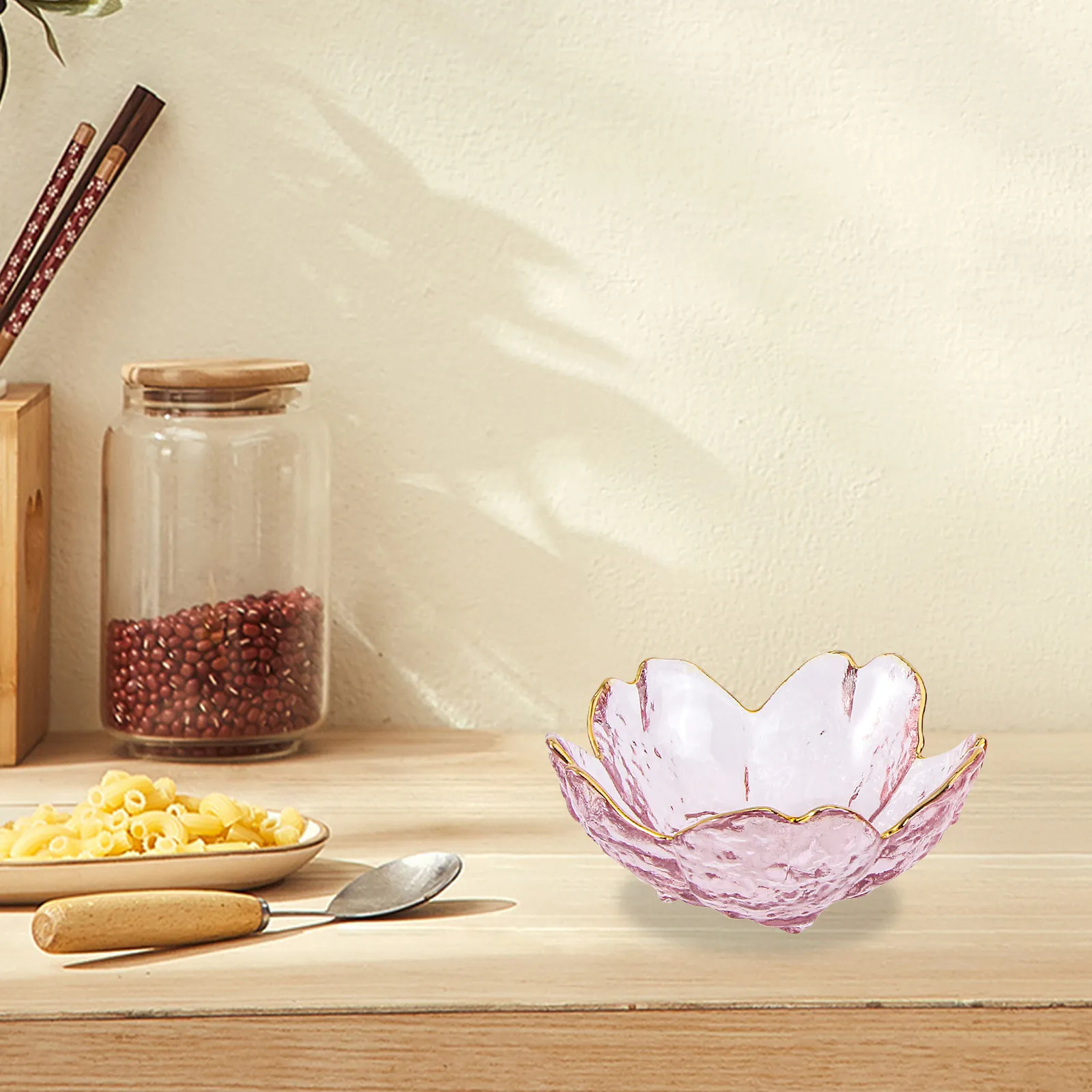 2pcs Glass Seasoning Plates - Grey & Violet Small Sauce Bowls for Home, Kitchen, Tabletop Condiment Tray