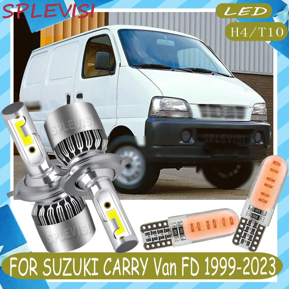 

Simple Install Energy Efficient Long Lifespan H4 LED headlight For SUZUKI CARRY Van FD 1999 2000 2001 2002 2003 2004 2005-2023