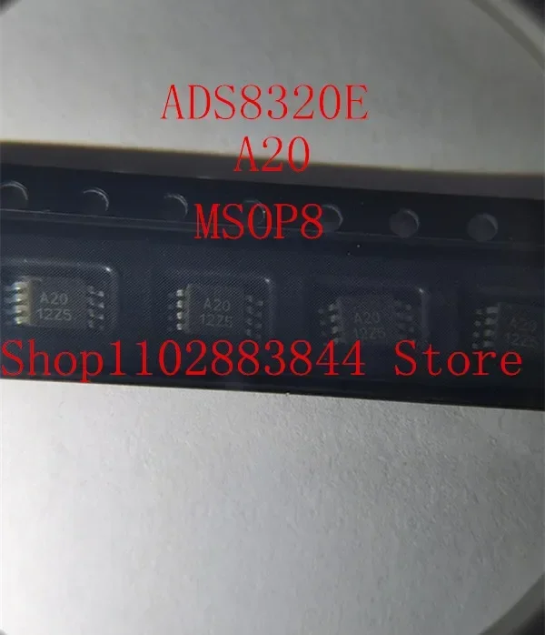 

10 шт./лот ADS8320E ADS8320 с маркировкой A20, аналого-цифровой преобразователь MSOP-8, новые импортные чипы, пользуются хорошим спросом.