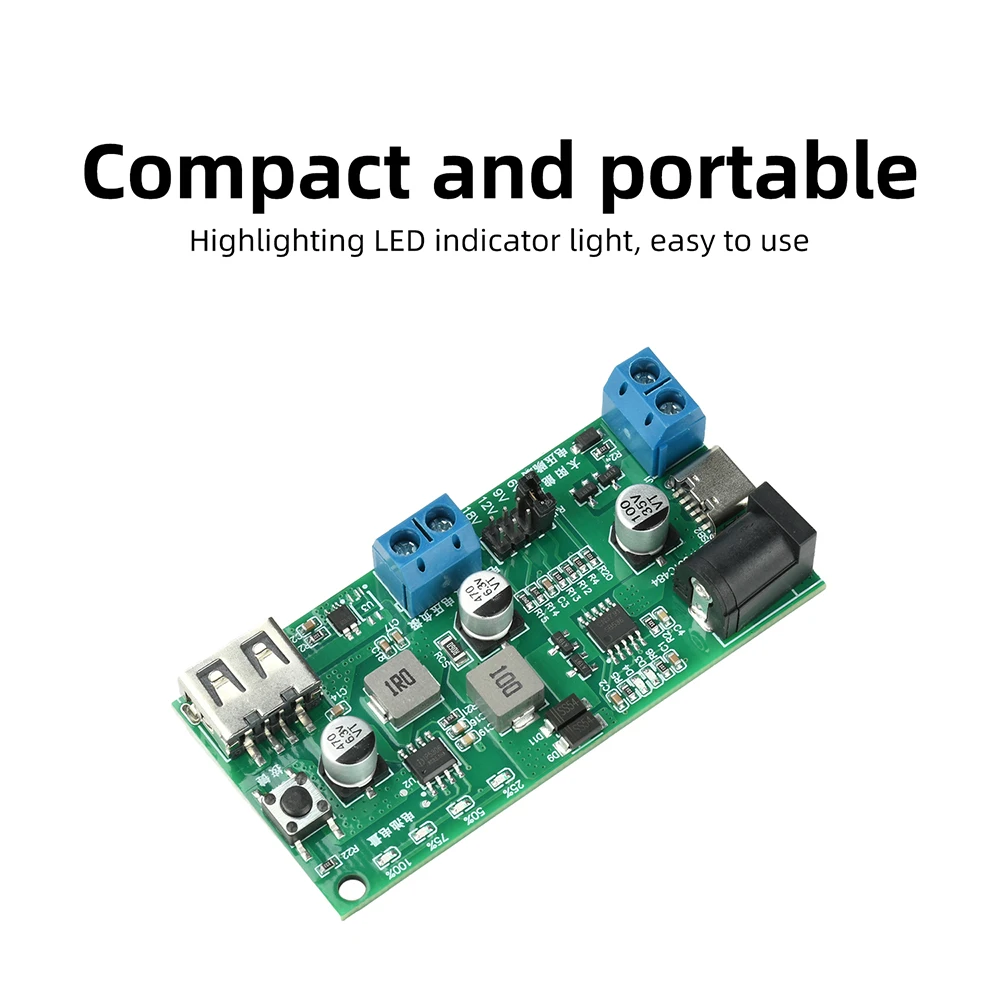 DC 5-18V 2.5A Solar Charging Controller Board Module MPPT algorithm With 5V/2.1A Usb Output for 3.7V ternary lithium batteries