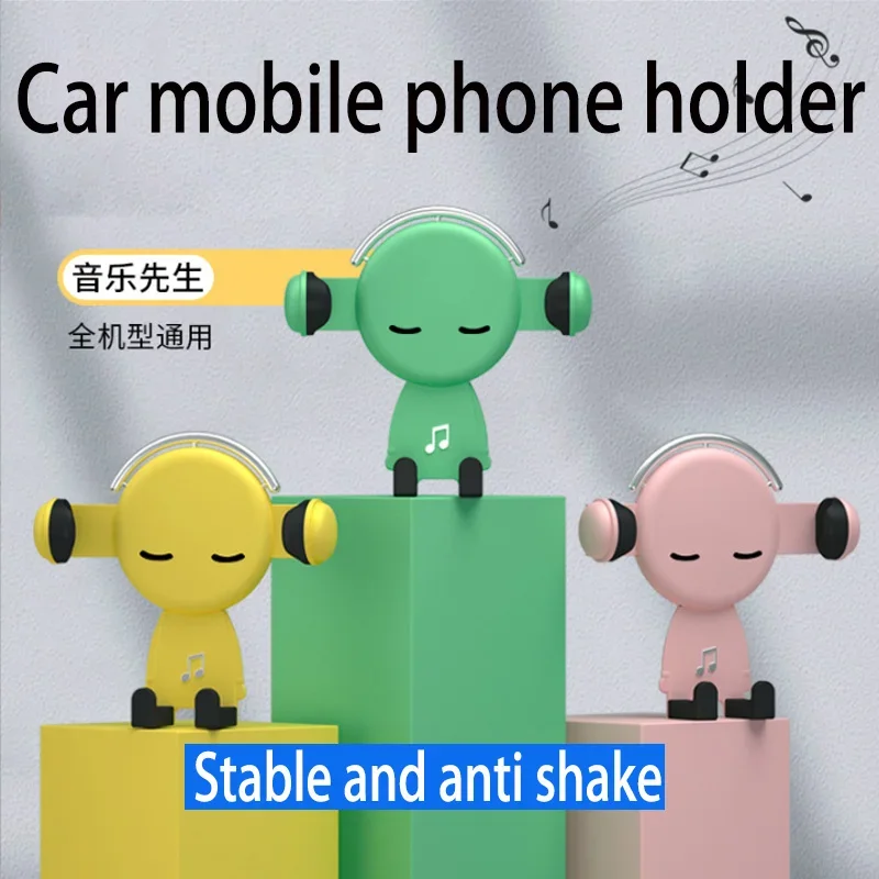 originality Universal car phone holder Car air outlet Navigation phone holder fully automatic  G-sensor Automobile