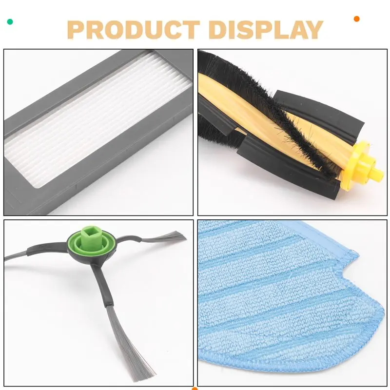ABSE-For ECOVACS Deebot Ozmo T8 T8+ T8 Aivi T8 AIVI+ T8 MAX T9+ T5 N8+ / N8+ Plus N8 Pro N8 Pro + Replacement Parts Kits