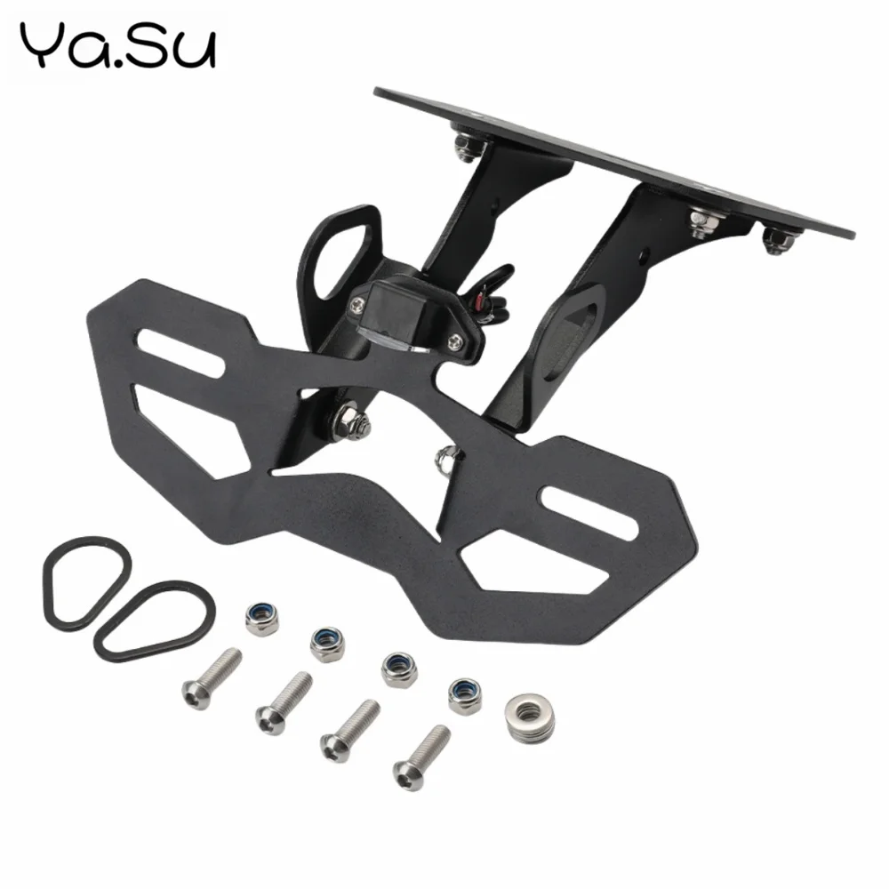 

Motorcycle Number License Plate Bracket LED Light for YAMAHA YZF-R25 2014-2023 YZF-R3 MT-25 MT-03 2015-2023