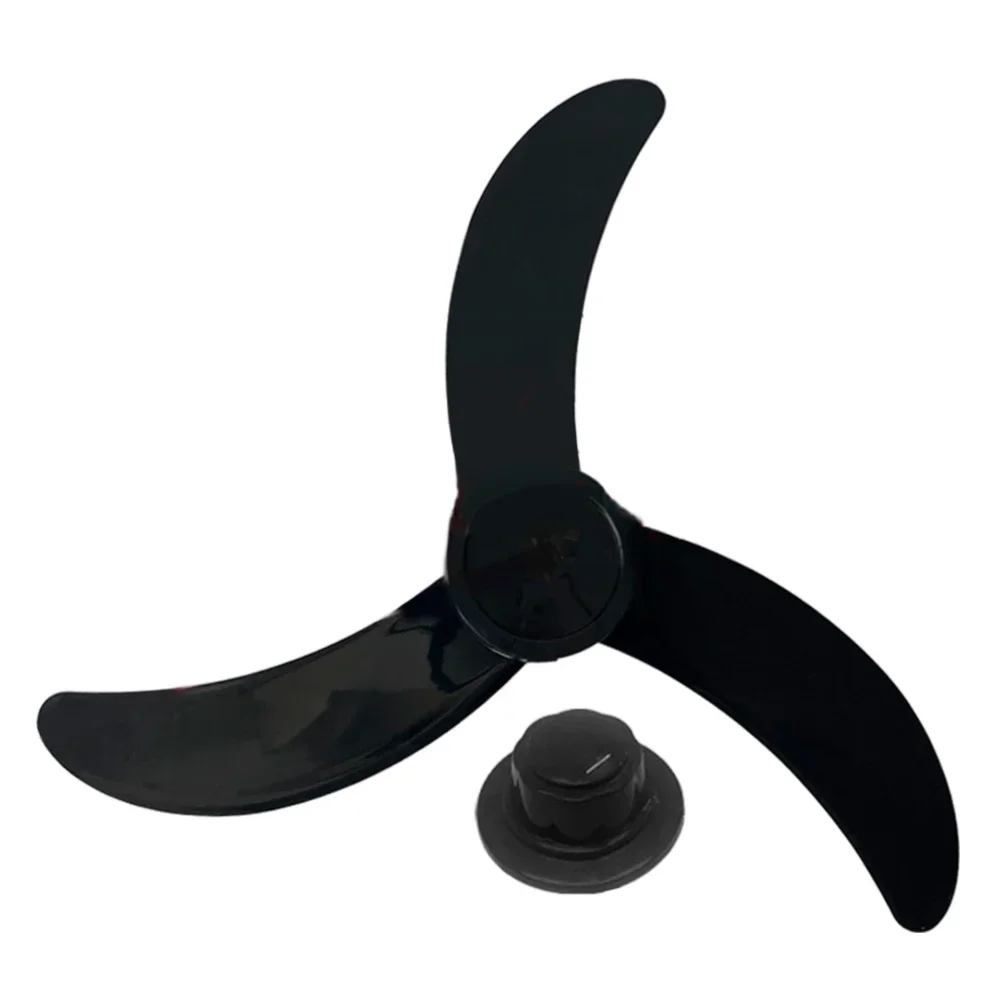 Color Black White 18 Inch Fan Blade Lightweight Quick Cleaning Easy Installation PP Plastic Household Electric Fan