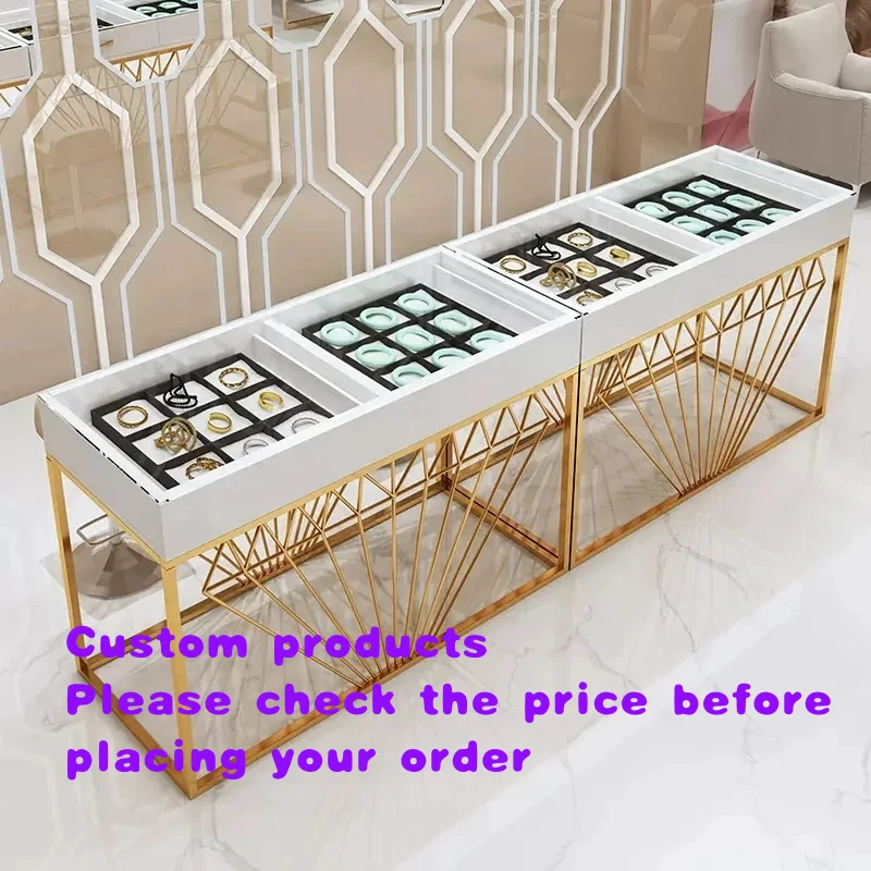 custom.Shop Fitting Cabinet China Hot Sale Model Strong Glass Shopping Mall Display Jewelry Glass Showcase