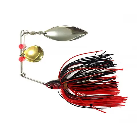 Bazooka 15g 18g Spinnerbait Fiskebete Trådbete Metallspinner Buzzbait Swimbait Krok Gädda JIG Kit Kjol För Abborre Gädda Vinter 10 best sales metalljiggfiskebete - №6