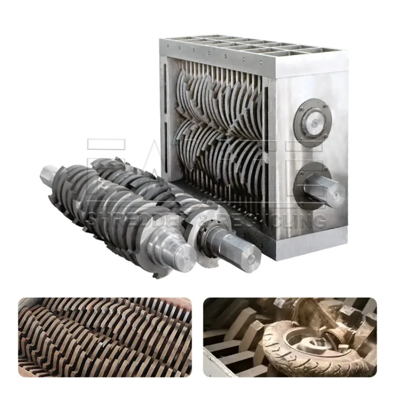 Factory direct sales recycling machine, mini plastic crusher/integrated shredder knife box