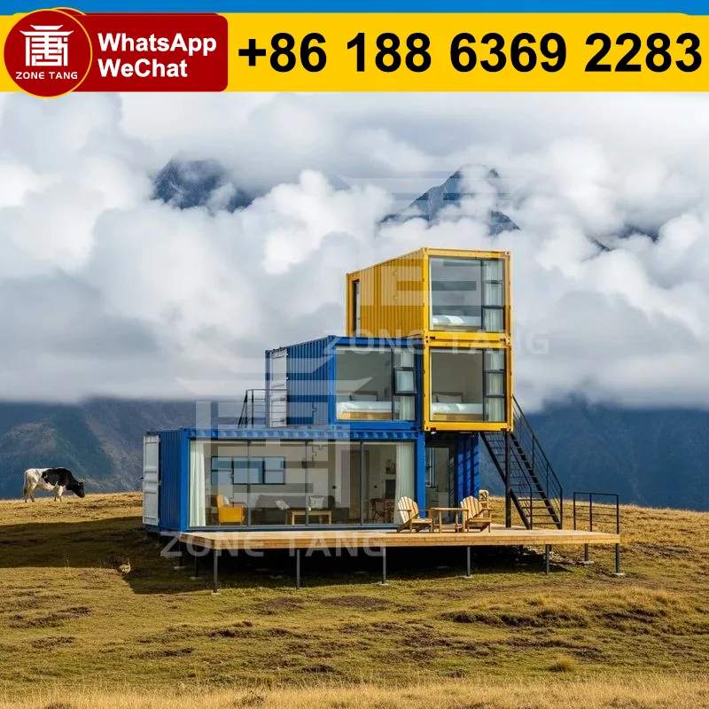 

Модульный дом-гардеробня (флэт-пак) с несколькими комнатами, теплоизоляцией, мини-дом, контейнерный дом, лучшее решение для строительства