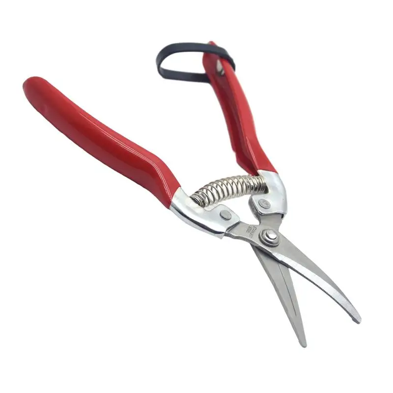 Trimming Plants Scissors Rustproof Gardening Pruning Scissors Vegetables Harvesting Pruners With Quick Lock For Gardeners