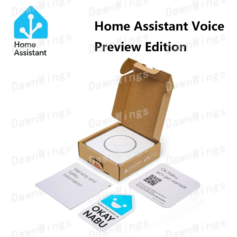 Home Assistant Voice Preview Edition ESP32-S3 SoC with 16MB of FLASH storage 2.4 GHz Wi-Fi Bluetooth 5.0