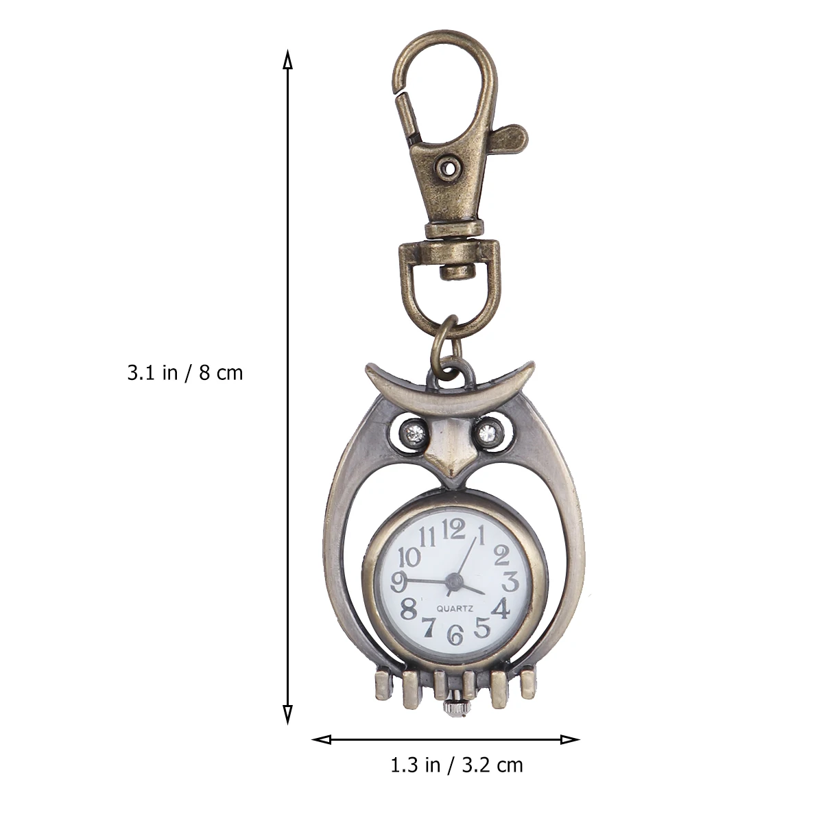 

Pocket Watch Key Key Ring Quartz Watch Vintage Pocket Watch Watch Keychain