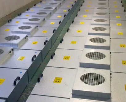 

1175 * 575 * 300 Aluminum Leaf Wheel FFU Fan Filter Unit Air Purifier for Clean Booth Laminar Flow Hood Precision Workshop