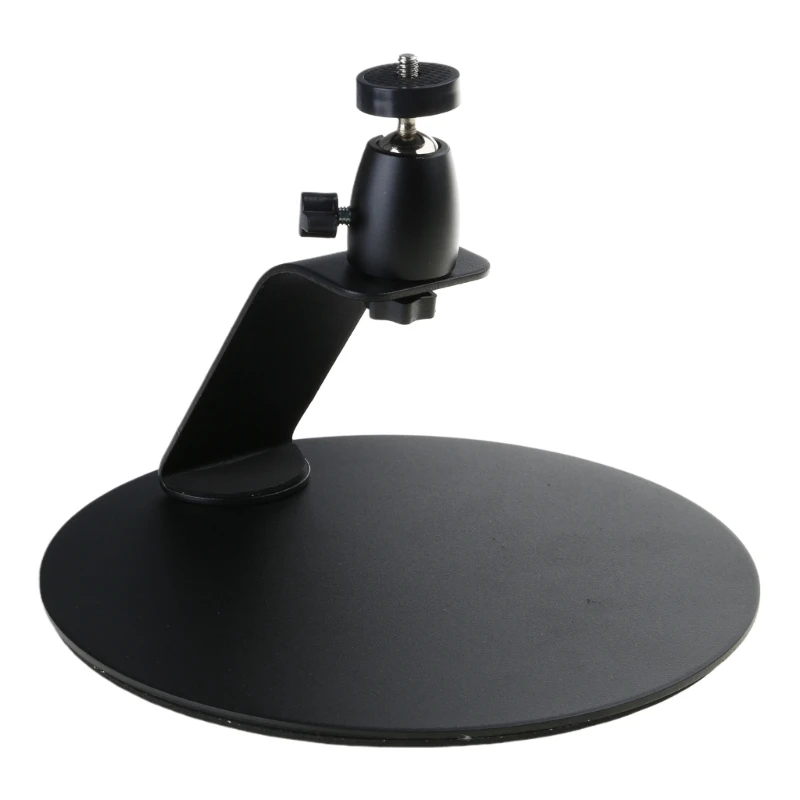 

Adjustable Tabletop Projector Holder, 360 Degree Universal 1/4 Inch Screw, Supports Up To 5kg, Cable Management Included