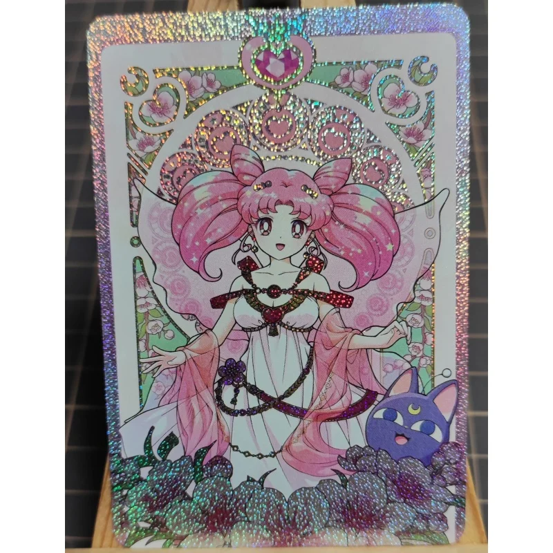 Sailor Moon Flash Card, Tsukino Usagi Mizuno Ami Kino, serie prospera, 6 hojas, figuras de acción, colección de juegos de Anime