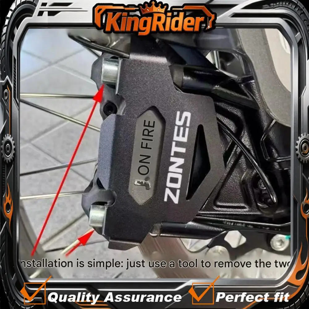 

【Supreme quality】Suitable for ZONTES 703F new model front caliper protector motorcycle cover caliper cover accessories
