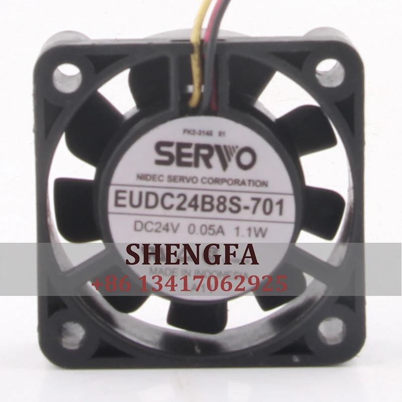 

Серводвигатель, двойной шарикоподшипник, постоянный ток 24 В, 0,05 А, 40x40x10 мм, 4 см, 4010 шасси, 3-проводной преобразователь частоты, охлаждающий вентилятор