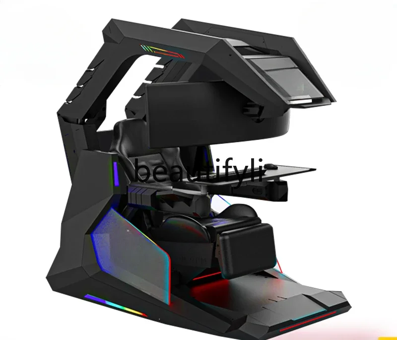 Cockpit Zero gravity integrated massage seat Space e-sports cabin Flagship game cabin