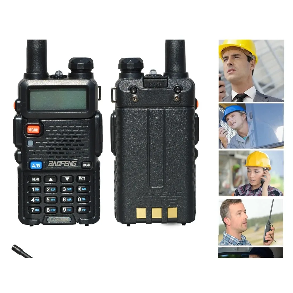 baofeng UV-5R  Wireless set radios  walki communication radio ham Two-way transceiver hunting camping  long range walkie talkie