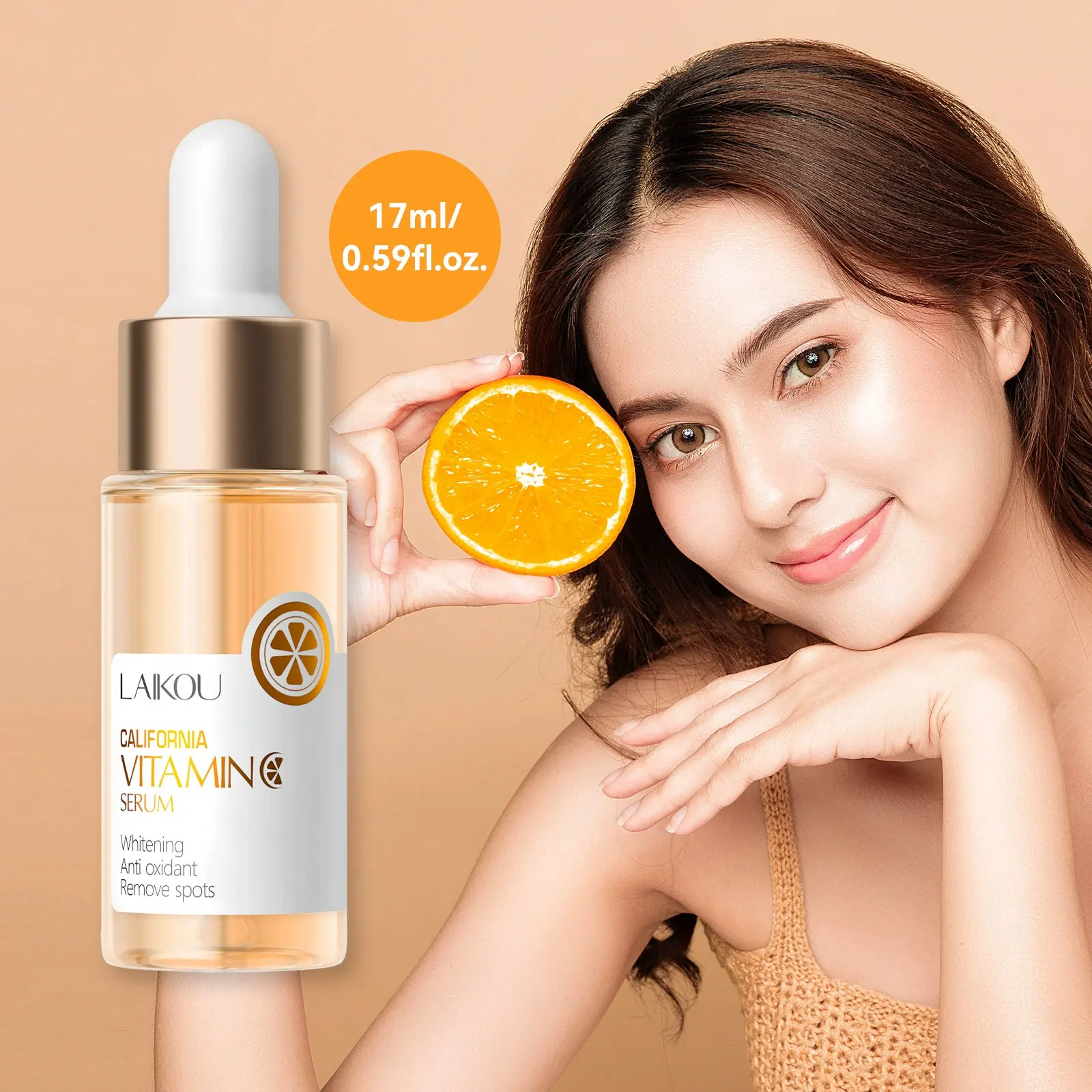 17ml Vitamin C Whitening Serum Japan Hydrating and Moisturizing Skin Care Face Serum