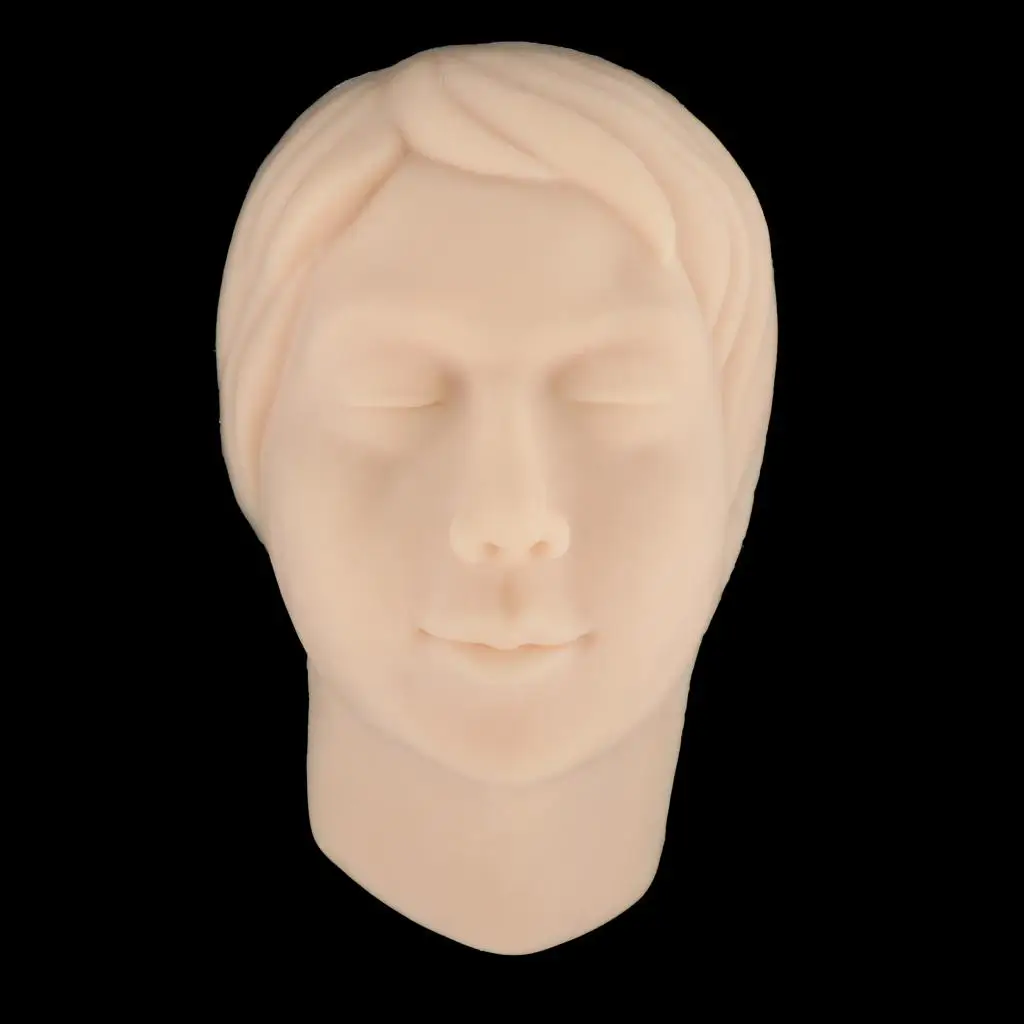 

Silicone Head Injection Facial Training Pad for , Students Teaching Supplies