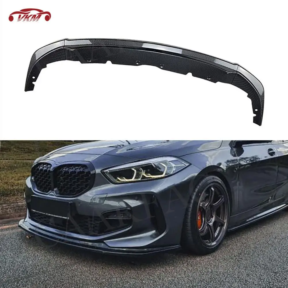 

Front Bumper Lip Chin Spoiler Chin Car Styling for BMW 1 Series F40 118i 120i 128ti M Sport 2020+ Bumper Guard Cover Accessories